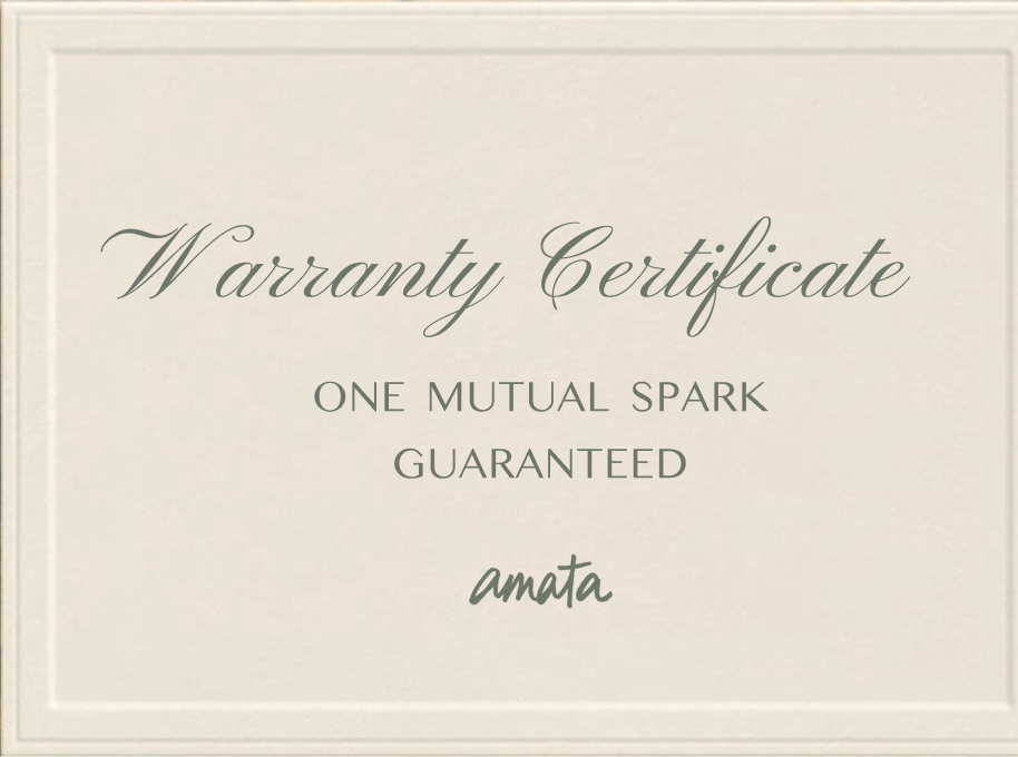 Warranty Certificate